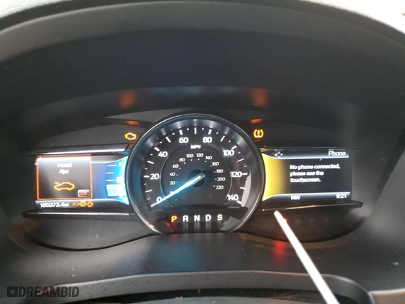 2016 Ford Explorer XLT with VIN 1FM5K7D88GGB51464, listed as a Copart auction lot 51342845 with 185,373 mi miles and Salvage Title. Bid and sale history available at carsss.com. Image 9.