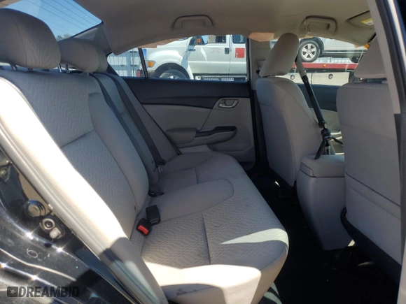 2015 Honda Civic Sedan LX with VIN 19XFB2F54FE294229, listed as a Copart auction lot 49464555 with 77,191 mi miles and Salvage Title. Bid and sale history available at carsss.com. Image 10.