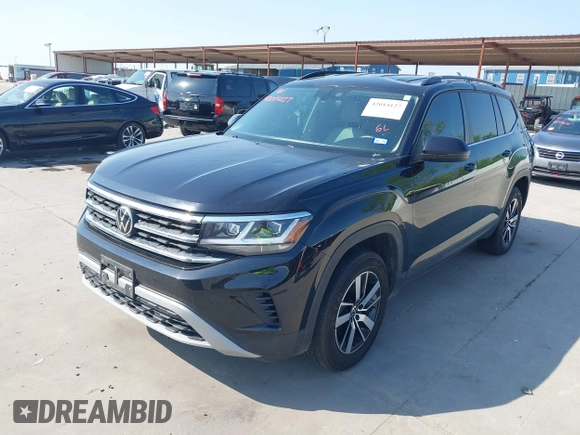 2021 Volkswagen Atlas SE с VIN 1V2LP2CA9MC607168, выставлен на аукционе IAAI как лот 42014127 с пробегом 93 956 миль миль и . История ставок и продаж доступна на DreamBid. Изображение 2.