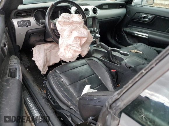 2016 Ford Mustang EcoBoost Premium with VIN 1FATP8UH0G5247285, listed as a Copart auction lot 47871935 with Not provided miles and Salvage title. Bid and sale history available at DreamBid. Image 8.