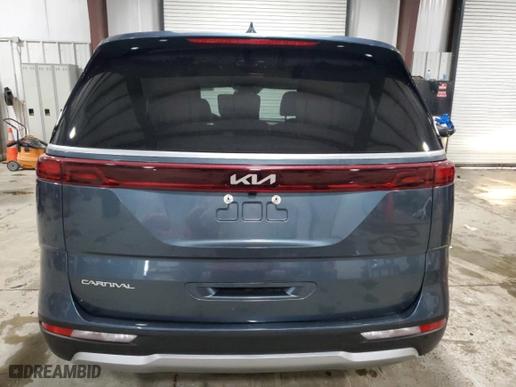 2024 Kia Carnival EX with VIN KNDNC5H34R6445165, listed as a Copart auction lot 49506815 with 15,426 mi miles and Salvage Title. Bid and sale history available at carsss.com. Image 6.