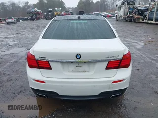 2015 BMW 7 Series 750Li xDrive with VIN WBAYF8C5XFD655174, listed as a IAAI auction lot 41480525 with 79,238 mi miles and . Bid and sale history available at carsss.com. Image 16.