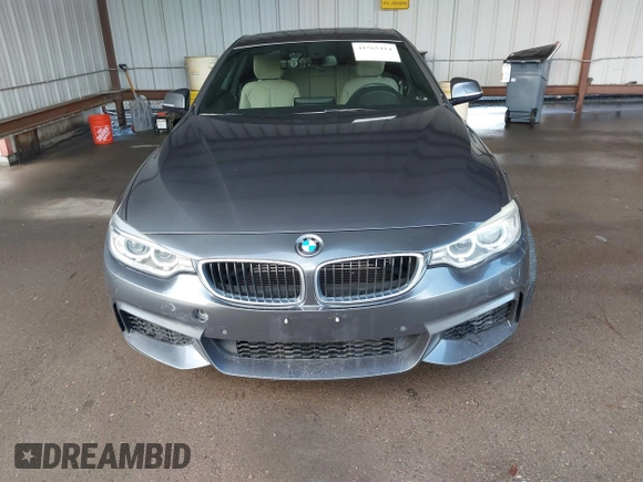 2015 BMW 4 Series 435i with VIN WBA3R1C59FK194649, listed as a IAAI auction lot 41565414 with 123,702 mi miles and . Bid and sale history available at DreamBid. Image 12.