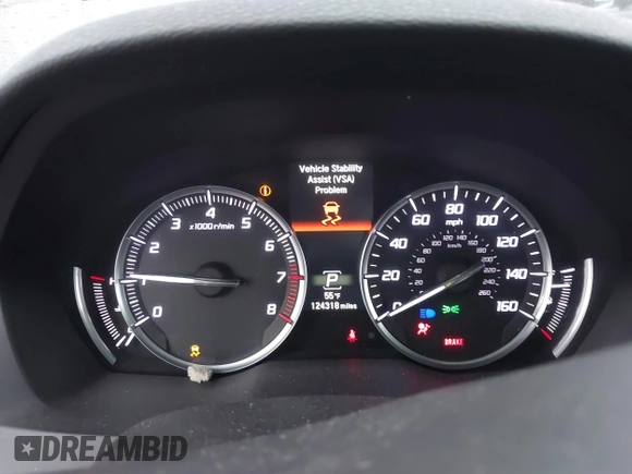 2014 Acura MDX with VIN 5FRYD3H27EB009798, listed as a IAAI auction lot 41884852 with 124,318 mi miles. Bid and sale history available at carsss.com. Image 7.