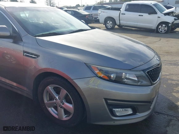 2015 Kia Optima LX with VIN 5XXGM4A78FG503983, listed as a IAAI auction lot 41843823 with 150,222 mi miles. Bid and sale history available at carsss.com. Image 17.