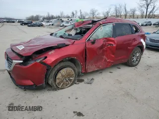 2018 Mazda CX-9 Touring z VIN JM3TCACY7J0210812, wystawiony jako Copart lot #45380805 z przebiegiem 83 403 mil mil oraz Szkoda całkowita • Salvage title. Historia ofert i sprzedaży dostępna na DreamBid. Obrazek 1.