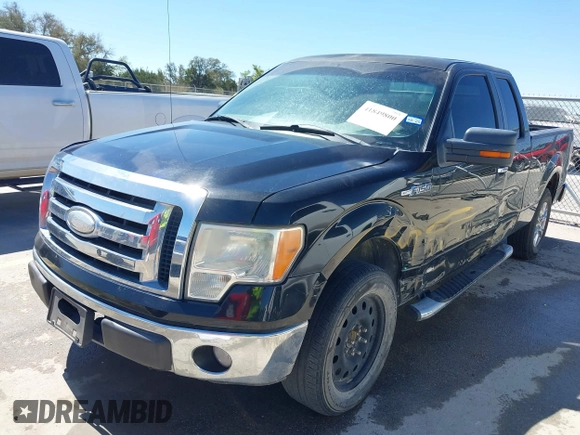 2009 Ford F-150 STX with VIN 1FTRX12899KB84755, listed as a IAAI auction lot 41849800 with 218,202 mi miles and . Bid and sale history available at DreamBid. Image 2.
