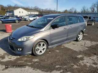 2008 Mazda 5 Grand Touring with VIN JM1CR29L080327232, listed as a Copart auction lot 45486755 with 93,964 mi miles and Salvage Title. Bid and sale history available at carsss.com. Image 1.