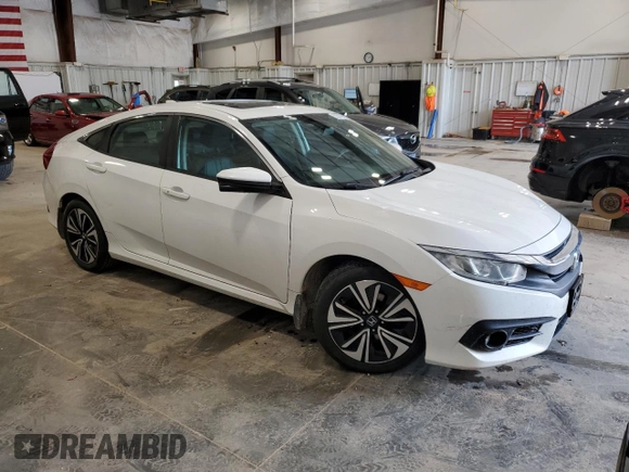 2016 Honda Civic EX-L with VIN 19XFC1F76GE036756, listed as a Copart auction lot 62067965 with 158,167 mi miles and Non repairable. Bid and sale history available at DreamBid. Image 4.