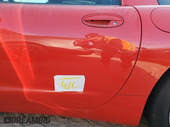 2003 Chevrolet Corvette with VIN 1G1YY22G535117221, listed as a Copart auction lot 76322674 with 0 mi miles and Non Repairable. Bid and sale history available at carsss.com. Image 12.