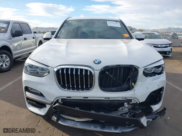 2019 BMW X3 xDrive30i with VIN 5UXTR9C58KLP92008, listed as a IAAI auction lot 41489334 with 45,125 mi miles. Bid and sale history available at carsss.com. Image 12.