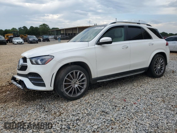 2022 Mercedes-Benz GLE 450 with VIN 4JGFB5KB9NA659899, listed as a Copart auction lot 56852885 with 31,324 mi miles and Salvage title. Bid and sale history available at DreamBid. Image 1.