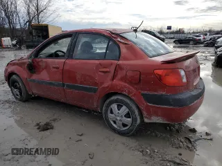 2008 Kia Rio LX with VIN KNADE123486315485, listed as a Copart auction lot 46528395 with 140,976 mi miles and Salvage Title. Bid and sale history available at DreamBid. Image 2.