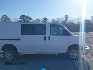 2021 Chevrolet Express Cargo with VIN 1GCWGAF7XM1205308, listed as a IAAI auction lot 41829936 with 64,548 mi miles and . Bid and sale history available at DreamBid. Image 14.