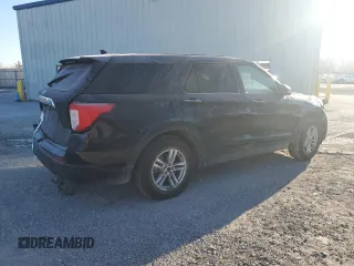 2022 Ford Explorer with VIN 1FMSK7BH8NGA86991, listed as a Copart auction lot 41907064 with 80,555 mi miles and Salvage Title. Bid and sale history available at carsss.com. Image 3.