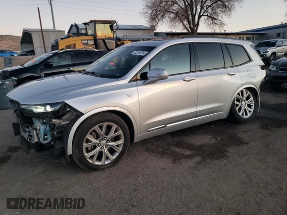 2020 Cadillac XT6 AWD Sport z VIN 1GYKPGRS8LZ216836, wystawiony jako Copart lot #82161014 z przebiegiem 90 883 mil mil oraz Szkody całkowita. Historia ofert i sprzedaży dostępna na DreamBid. Obrazek 1.