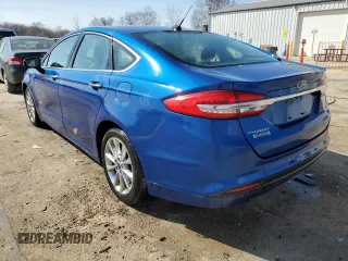 2017 Ford Fusion Energi SE with VIN 3FA6P0PU3HR280853, listed as a Copart auction lot 48899885 with 80,528 mi miles and Salvage Title. Bid and sale history available at carsss.com. Image 2.