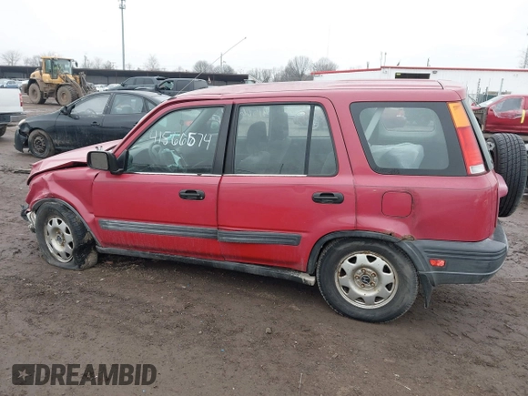 1999 Honda CR-V LX with VIN JHLRD184XXC084140, listed as a IAAI auction lot 41566574 with 206,522 mi miles. Bid and sale history available at carsss.com. Image 14.