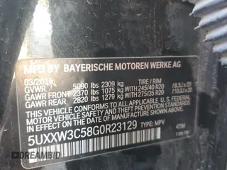 2016 BMW X4 xDrive28i z VIN 5UXXW3C58G0R23129, wystawiony jako Copart lot #51367795 z przebiegiem 83 692 mil mil oraz Szkoda całkowita • Salvage title. Historia ofert i sprzedaży dostępna na DreamBid. Obrazek 14.