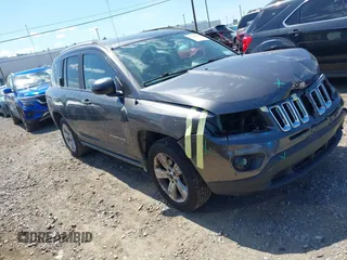 2017 Jeep Compass Sport SE with VIN 1C4NJDBB3HD143859, listed as a IAAI auction lot 42784214 with 82,815 mi miles and . Bid and sale history available at DreamBid. Image 1.