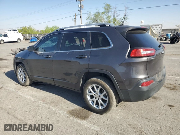 2018 Jeep Cherokee Latitude Plus with VIN 1C4PJLLB2JD511116, listed as a Copart auction lot 53005435 with 55,657 mi miles and Salvage title. Bid and sale history available at DreamBid. Image 2.