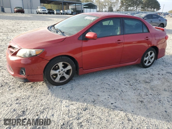 2013 Toyota Corolla L with VIN 5YFBU4EE8DP187783, listed as a Copart auction lot 50708805 with 289,773 mi miles and Salvage Title. Bid and sale history available at carsss.com. Image 1.