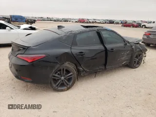 2023 Acura Integra w/A-Spec Package with VIN 19UDE4H31PA022989, listed as a Copart auction lot 44008855 with Not Provided miles and Salvage Title. Bid and sale history available at DreamBid. Image 3.