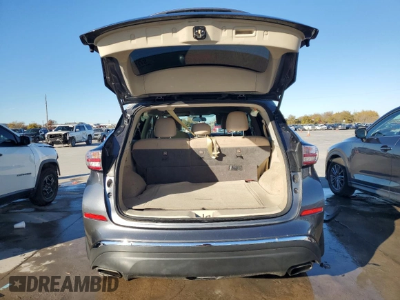 2016 Nissan Murano SV with VIN 5N1AZ2MG3GN111860, listed as a Copart auction lot 84019324 with 227,368 mi miles and Salvage Title. Bid and sale history available at carsss.com. Image 6.