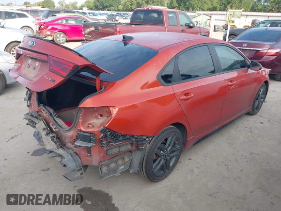 2021 Kia Forte GT-Line z VIN 3KPF34AD7ME341063, wystawiony jako IAAI lot #42389280 z przebiegiem 74 703 mil mil oraz . Historia ofert i sprzedaży dostępna na DreamBid. Obrazek 4.