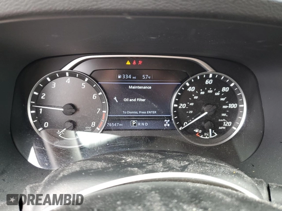 2022 Nissan Frontier SV with VIN 1N6ED1FK7NN603138, listed as a Copart auction lot 80751284 with 76,547 mi miles and Salvage Title. Bid and sale history available at carsss.com. Image 9.