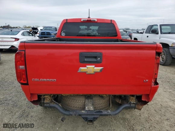 2015 Chevrolet Colorado 4WD LT with VIN 1GCGTBE30F1192317, listed as a Copart auction lot 47492205 with 123,552 mi miles and Salvage Title. Bid and sale history available at carsss.com. Image 6.