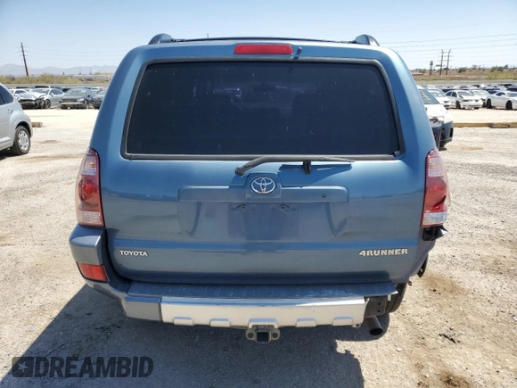 2004 Toyota 4Runner SR5 with VIN JTEBU14RX48013403, listed as a Copart auction lot 57431935 with 284,507 mi miles and Salvage title. Bid and sale history available at DreamBid. Image 6.
