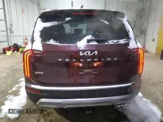 2022 Kia Telluride EX with VIN 5XYP3DHC4NG283693, listed as a Copart auction lot 44032045 with 28,180 mi miles and Salvage Title. Bid and sale history available at carsss.com. Image 6.