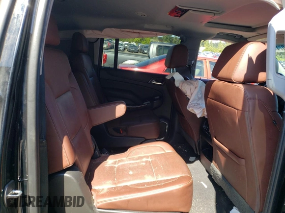 2019 Chevrolet Suburban Premier with VIN 1GNSKJKJ1KR151983, listed as a Copart auction lot 68709074 with 86,611 mi miles and Salvage Title. Bid and sale history available at DreamBid. Image 10.