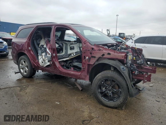 2017 Dodge Durango Citadel with VIN 1C4SDJET8HC740394, listed as a Copart auction lot 45537445 with Not Provided miles and Clean Title. Bid and sale history available at carsss.com. Image 4.