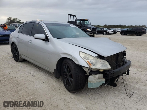 2008 Infiniti G35 with VIN JNKBV61E58M221703, listed as a Copart auction lot 79185164 with Not Provided miles and Non Repairable. Bid and sale history available at DreamBid. Image 4.