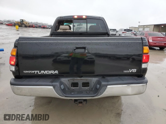 2001 Toyota Tundra SR5 with VIN 5TBRT34111S218653, listed as a Copart auction lot 45156965 with 238,537 mi miles and Salvage Title. Bid and sale history available at DreamBid. Image 6.