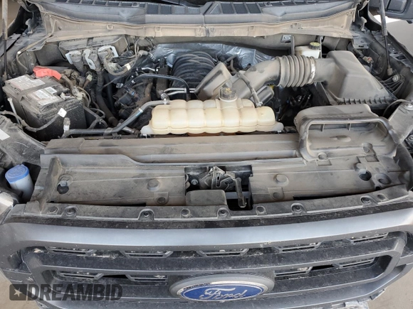 2021 Ford F-150 XL with VIN 1FTEW1C58MFB54623, listed as a Copart auction lot 55072405 with 115,374 mi miles and Salvage title. Bid and sale history available at DreamBid. Image 11.