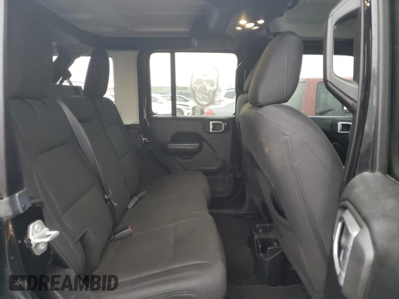 2019 Jeep Wrangler Unlimited Sport with VIN 1C4HJXDG8KW603584, listed as a Copart auction lot 86677784 with 85,182 mi miles and Salvage title. Bid and sale history available at DreamBid. Image 10.
