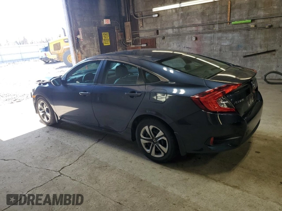 2017 Honda Civic Sedan LX with VIN 2HGFC2F5XHH511224, listed as a Copart auction lot 50261825 with 43,907 mi miles and Salvage Title. Bid and sale history available at carsss.com. Image 2.