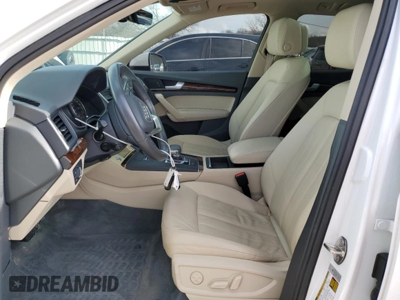 2018 Audi Q5 Premium with VIN WA1ANAFY9J2089592, listed as a Copart auction lot 36929063 with 33,009 mi miles and . Bid and sale history available at DreamBid. Image 7.