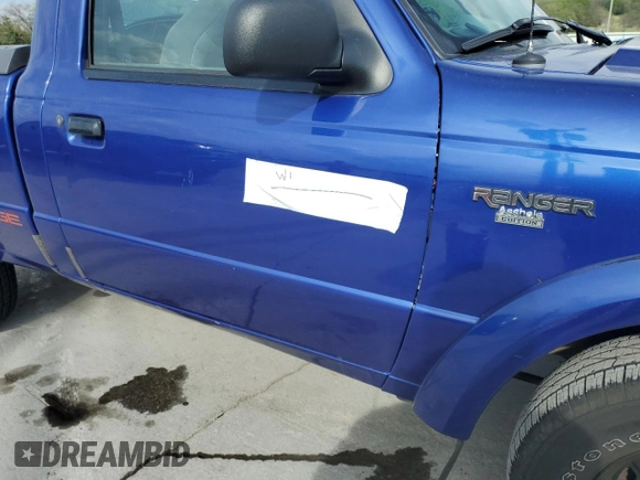 2002 Ford Ranger XL with VIN 1FTYR10U02PB37452, listed as a Copart auction lot 52814135 with 227,375 mi miles and Salvage Title. Bid and sale history available at carsss.com. Image 12.