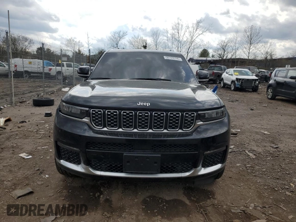 2022 Jeep Grand Cherokee Summit Reserve with VIN 1C4RJKET1N8585411, listed as a Copart auction lot 50728795 with Not provided miles and Salvage title. Bid and sale history available at DreamBid. Image 5.