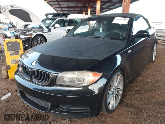 2008 BMW 1 Series 135i with VIN WBAUN93568VF54754, listed as a IAAI auction lot 42508290 with 127,978 mi miles and . Bid and sale history available at DreamBid. Image 6.