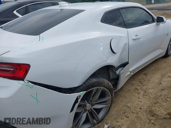 2018 Chevrolet Camaro 1LT with VIN 1G1FB1RS2J0142116, listed as a IAAI auction lot 42235855 with 85,908 mi miles and . Bid and sale history available at DreamBid. Image 6.