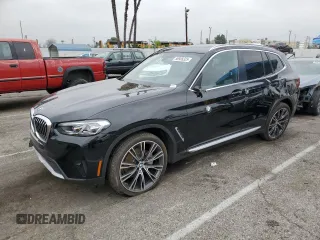 2024 BMW X3 sDrive30i with VIN WBX47DP04RN287713, listed as a Copart auction lot 50935325 with 6,626 mi miles and Salvage Title. Bid and sale history available at DreamBid. Image 1.