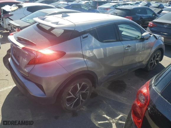 2018 Toyota C-HR XLE with VIN NMTKHMBX2JR061043, listed as a Copart auction lot 41419645 with 242,794 mi miles and Salvage Title. Bid and sale history available at carsss.com. Image 3.