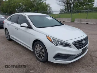 2015 Hyundai Sonata Sport with VIN 5NPE34AFXFH057891, listed as a IAAI auction lot 42309035 with 126,633 mi miles and . Bid and sale history available at DreamBid. Image 1.