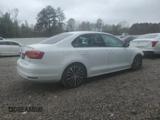 2015 Volkswagen Jetta Sport with VIN 3VWD17AJ1FM325015, listed as a Copart auction lot 46241915 with 54,785 mi miles and Salvage title. Bid and sale history available at DreamBid. Image 3.