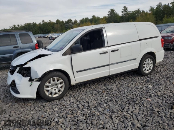 2014 Ram Cargo Van Tradesman with VIN 2C4JRGAG0ER389962, listed as a Copart auction lot 74565654 with 192,137 mi miles and Salvage Title. Bid and sale history available at carsss.com. Image 1.